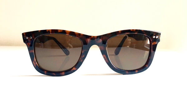 BANANA REPUBLIC tortoise wayfarer sunglasses - UV protection