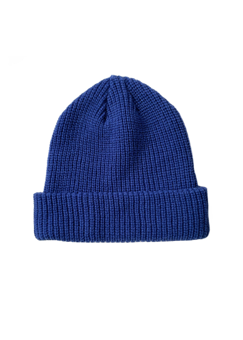 TOQUE royal blue acrylic knit toque, NS