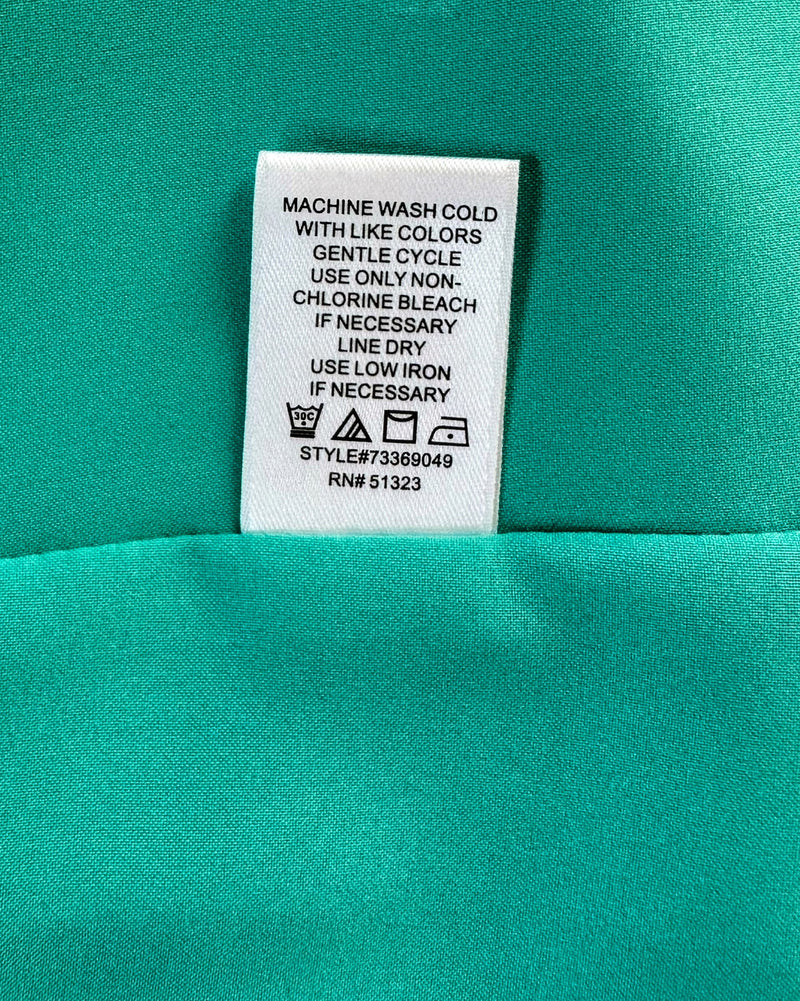 CECE Women's bright seafoam v-neck shift dress w/ double spaghetti straps, 0