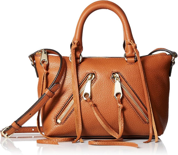 REBECCA MINKOFF NWOT almond leather 'Micro Moto' Satchel - NWOT