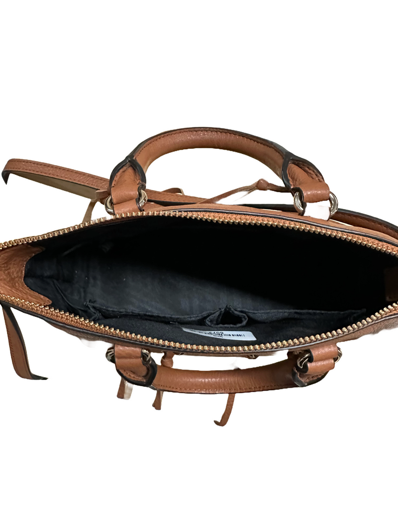 REBECCA MINKOFF NWOT almond leather 'Micro Moto' Satchel - NWOT