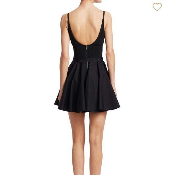 alexander wang poplin fit and flare dress Ana De Armas' In Alexander Wang Dress - August 15, 2020