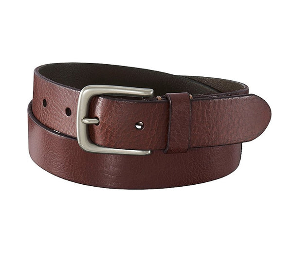 UNIQLO Mens brown Italian leather casual belt, 34"