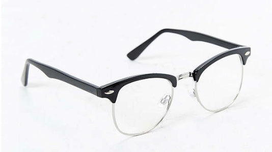 A.J. MORGAN Iconic silhouette classic black half-frame