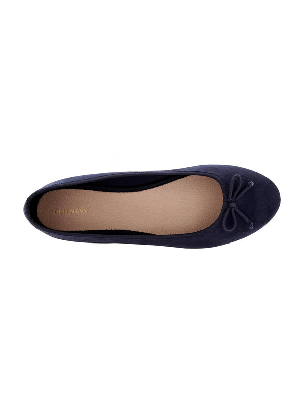 OLD NAVY Women's navy suede ballet flat